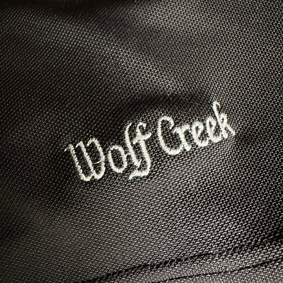 FOOTJOY Golf ⛳️ Men’s Black w Stripe Placket Performance Golf Shirt - Size LARGE - Picture 6 of 14